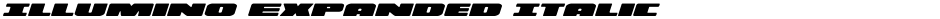 Illumino Expanded ItalicDemo