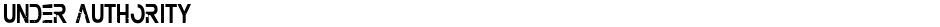 Under AuthorityDemo