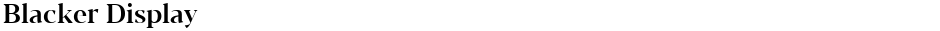 Blacker DisplayDemo