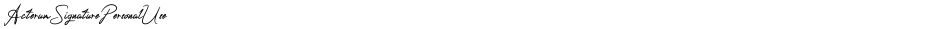 ActerumSignaturePersonalUseDemo