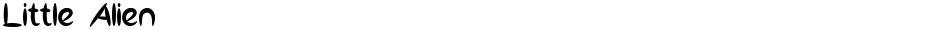 Little AlienDemo
