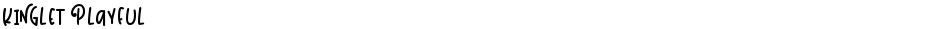Kinglet PlayfulDemo