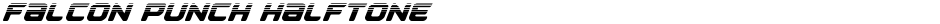 Falcon Punch HalftoneDemo