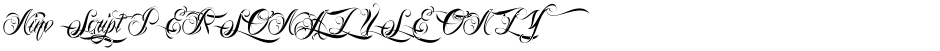 Nino Script PERSONAL USE ONLYDemo