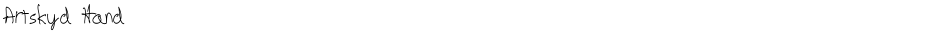 Artskyd HandDemo