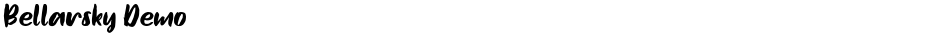 Bellarsky DemoDemo