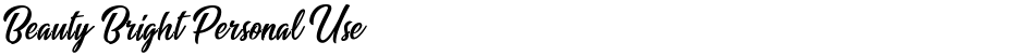 Beauty Bright Personal UseDemo