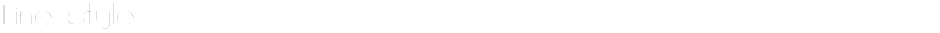 Line styleDemo