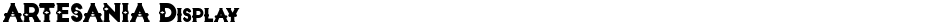 ARTESANIA DisplayDemo