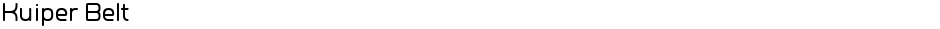 Kuiper BeltDemo