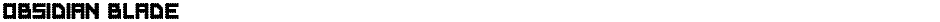 Obsidian BladeDemo