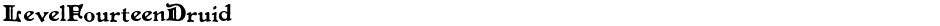 LevelFourteenDruidDemo
