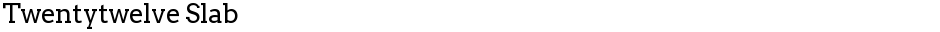 Twentytwelve SlabDemo