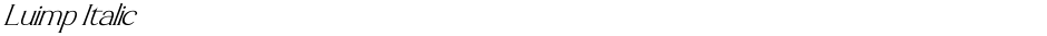 Luimp ItalicDemo