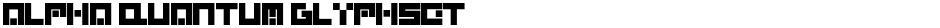 Alpha Quantum GlyphsetDemo