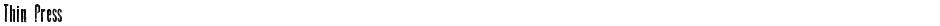 Thin PressDemo