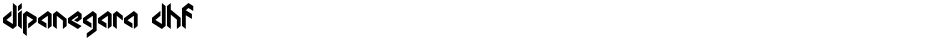 dipanegara dhfDemo