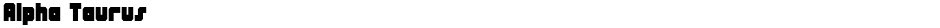 Alpha TaurusDemo