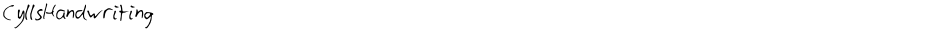 CyllsHandwritingDemo