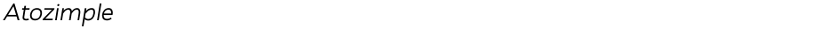 AtozimpleDemo