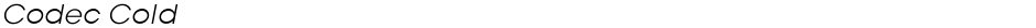 Codec ColdDemo