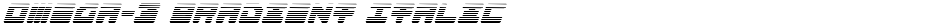 Omega-3 Gradient ItalicDemo