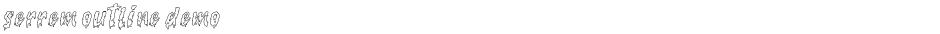 serrem outline demoDemo