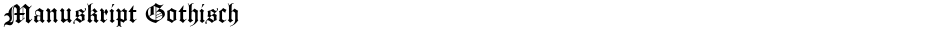 Manuskript GothischDemo