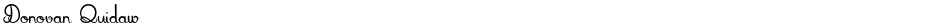 Donovan QuidawDemo
