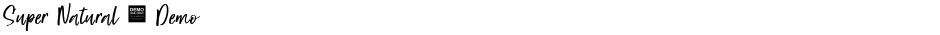 Super Natural - DemoDemo