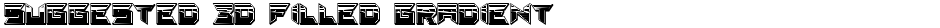 Suggested 3d Filled Gradient Demo