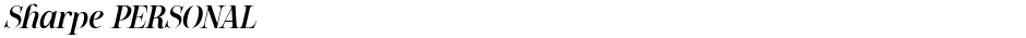 Sharpe PERSONALDemo