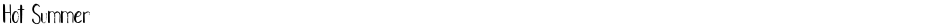 Hot SummerDemo