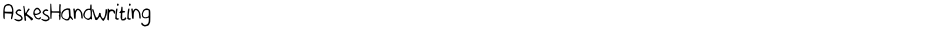 AskesHandwritingDemo