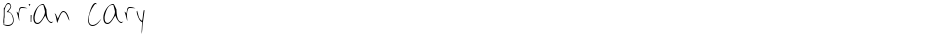 Brian CaryDemo