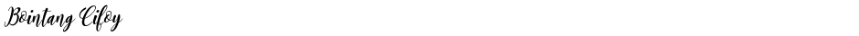 Bointang CifoyDemo