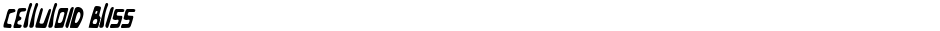 Celluloid BlissDemo