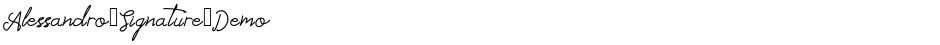 Alessandro_Signature_DemoDemo
