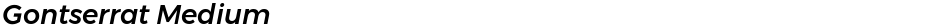 Gontserrat MediumDemo