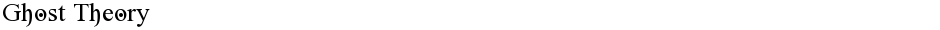 Ghost TheoryDemo