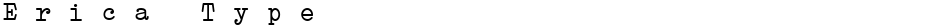 Erica TypeDemo