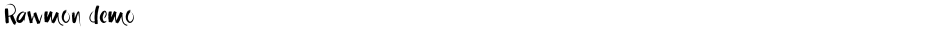 Rawmon demoDemo