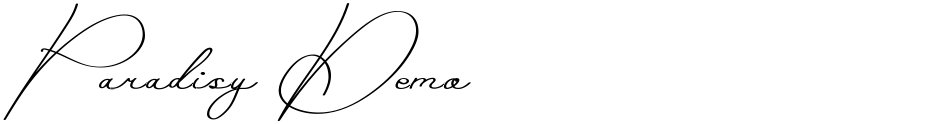 Paradisy DemoDemo