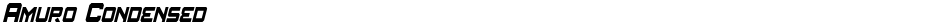 Amuro CondensedDemo