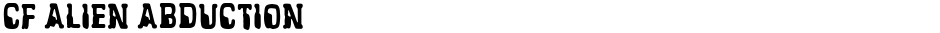 CF Alien AbductionDemo