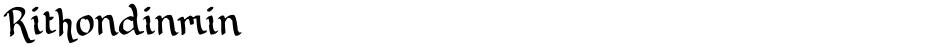 RithondinminDemo