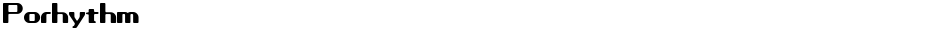 PorhythmDemo