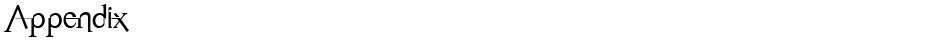 AppendixDemo