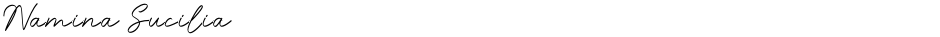 Namina SuciliaDemo
