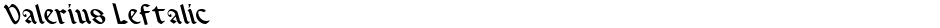 Valerius LeftalicDemo